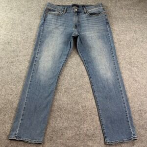 Lucky Brand 410 Mens Jeans 36x32 Blue Athletic Slim Fit
